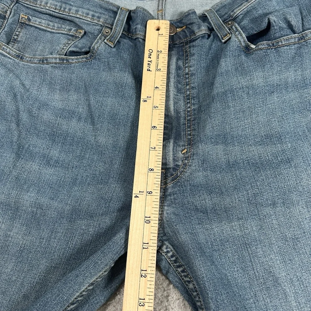 Levi's Signature‎ Jeans Mens 38x32 Blue Staright Fit  Stretch Denim